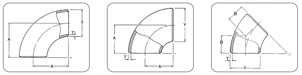 45/90 Deg. BW Elbow