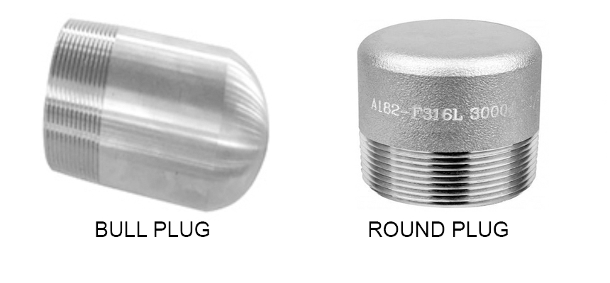 ASME B16.11 Round Threaded Bull Plug Manufacturers