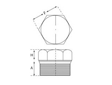 ASME B16.11 Threaded Hex Plug Dimensions