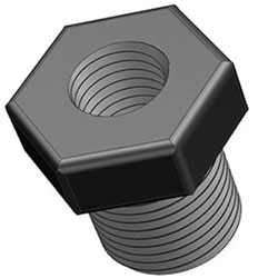 Threaded Hex Head Bushing