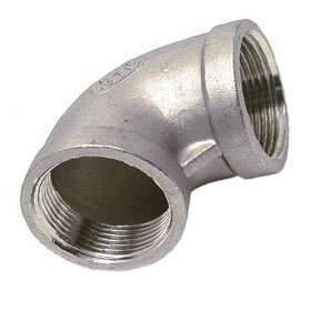 Stainless Steel 304 IC Fittings 90 Degree Elbow
