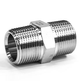 Stainless Steel 304 IC Fittings Hex Nipple