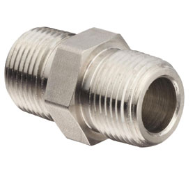 Stainless Steel 316 IC Fittings Hex Nipple