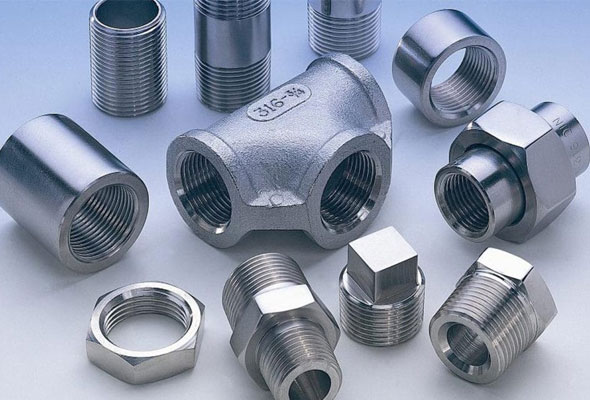 Titanium Grade 2 Threaded Fittings